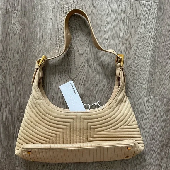 Reformation Vintage Bally Purse Tan NWT - Picture 1 of 3